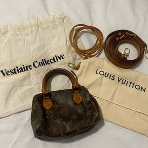 LV Monogram Mini Sac HL Speedy